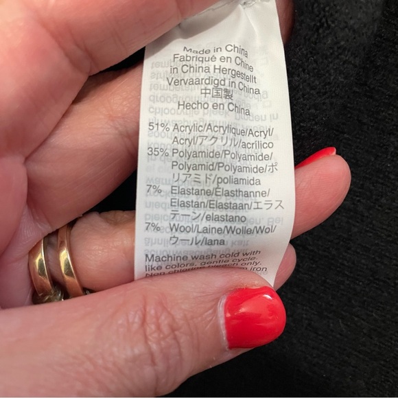 J.Crew Black Pullover Ladies Sweater Size XS - Picture 4 of 6